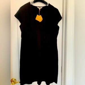NWT Boden black jersey dress